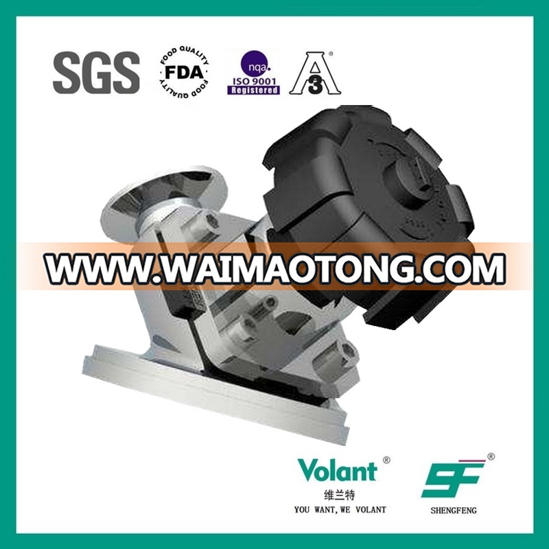 Stainless Steel Manual/ Pneumatic Diaphragm Valve with Plastic