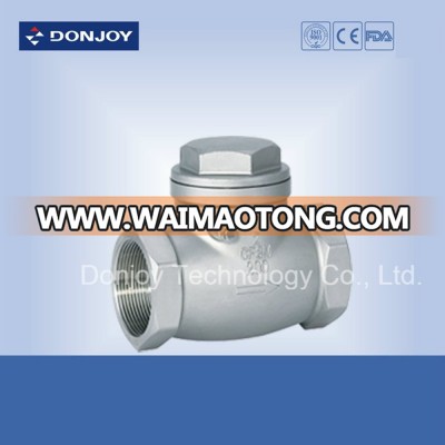 Industrial Stainless Steel Female Gate Valve