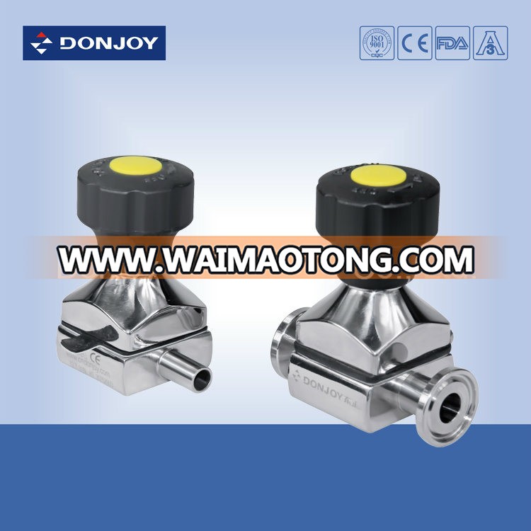 Mini Manual Hygienic Diaphragm Valve with Forging Body