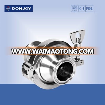 Clamp Check Valve for Food Processing