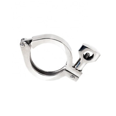 Donjoy Ss304 1"-12" Sanitary Stainless Steel Single Pin Pipe Clamp