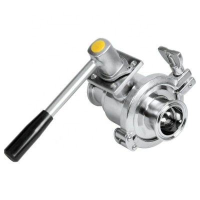 Donjoy Manual Quick Install Non-retention Ball Valve Sanitary Stainless Steel Tri-clamp Ball Valve For Water Beverage