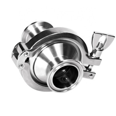 Donjoy Food Beverage Use Sanitary Ss304 316l Stainless Steel Mid-clamped Check Valves