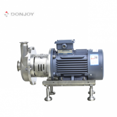 3 Phases 380v Sanitary Stainless Steel 304 Food Grade Liquid Centrifugal Pumps With Water Cooled Flushing